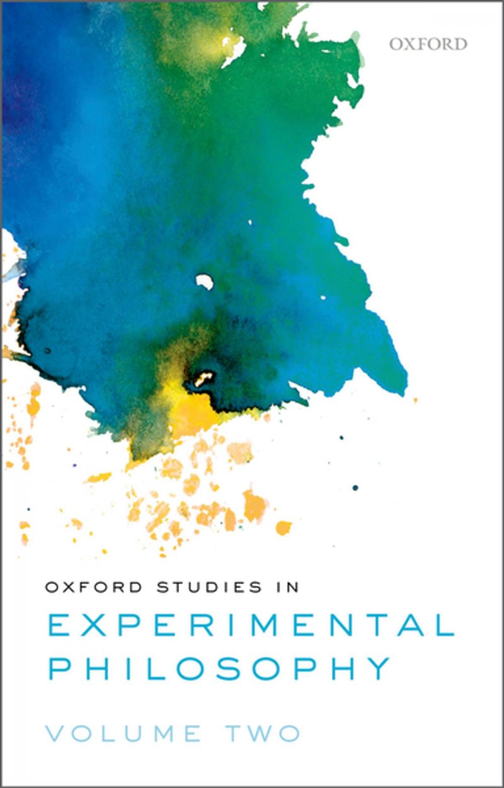 Big bigCover of Oxford Studies in Experimental Philosophy, Volume 2