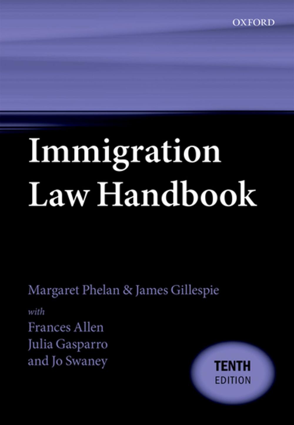 Big bigCover of Immigration Law Handbook