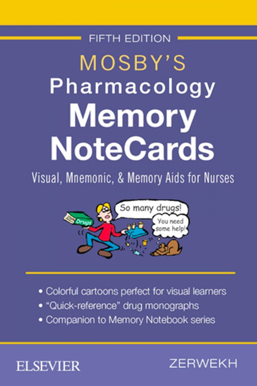 Big bigCover of Mosby's Pharmacology Memory NoteCards - E-Book