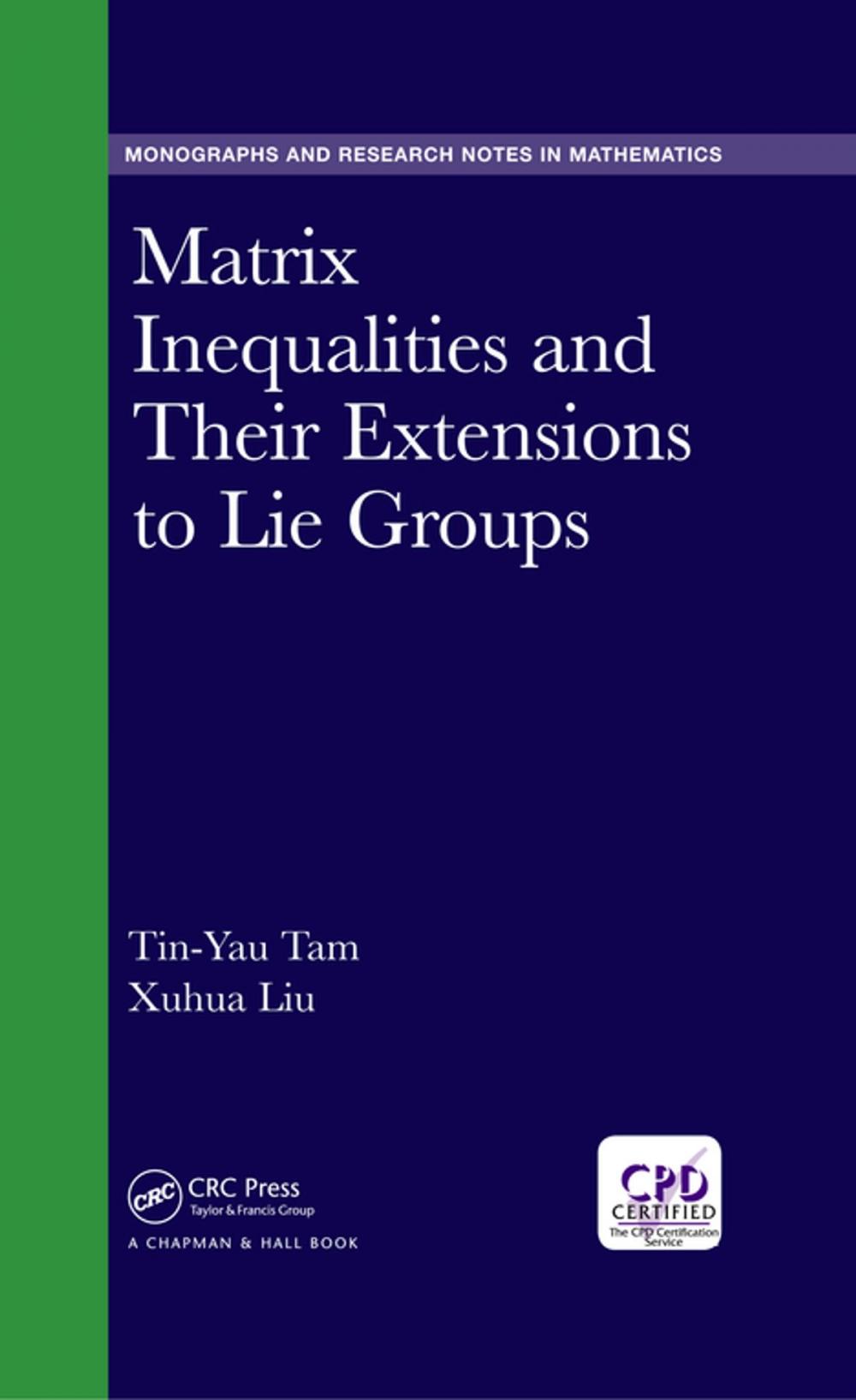 Big bigCover of Matrix Inequalities and Their Extensions to Lie Groups