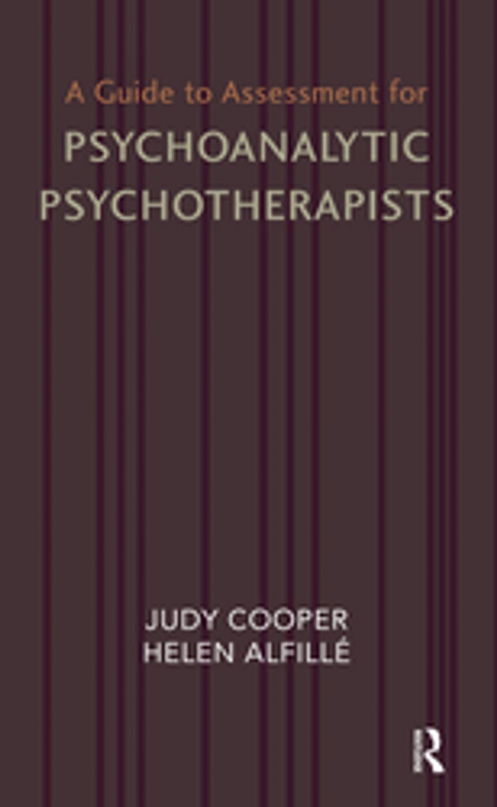 Big bigCover of A Guide to Assessment for Psychoanalytic Psychotherapists