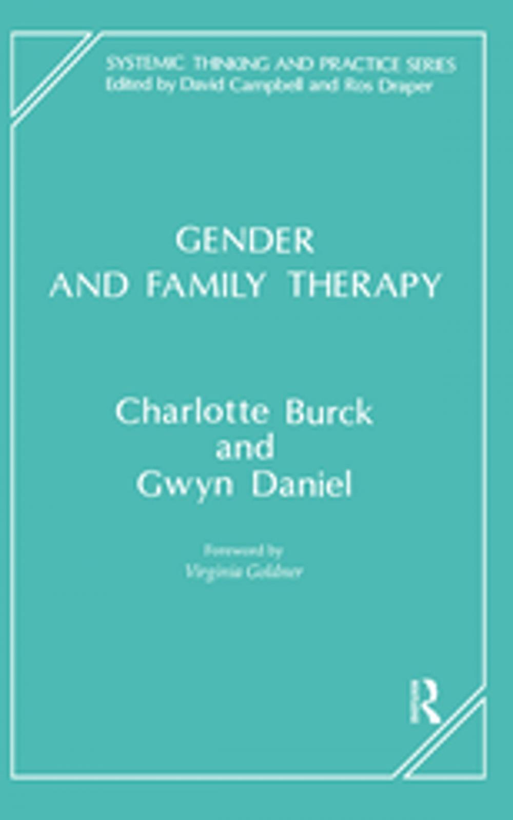 Big bigCover of Gender and Family Therapy