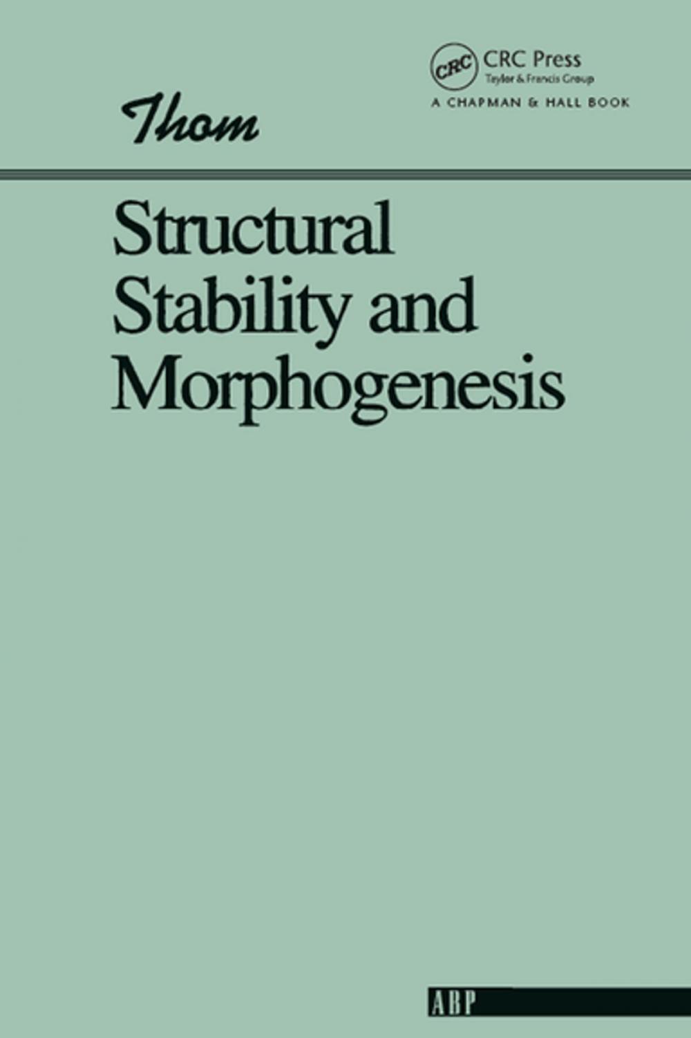 Big bigCover of Structural Stability And Morphogenesis