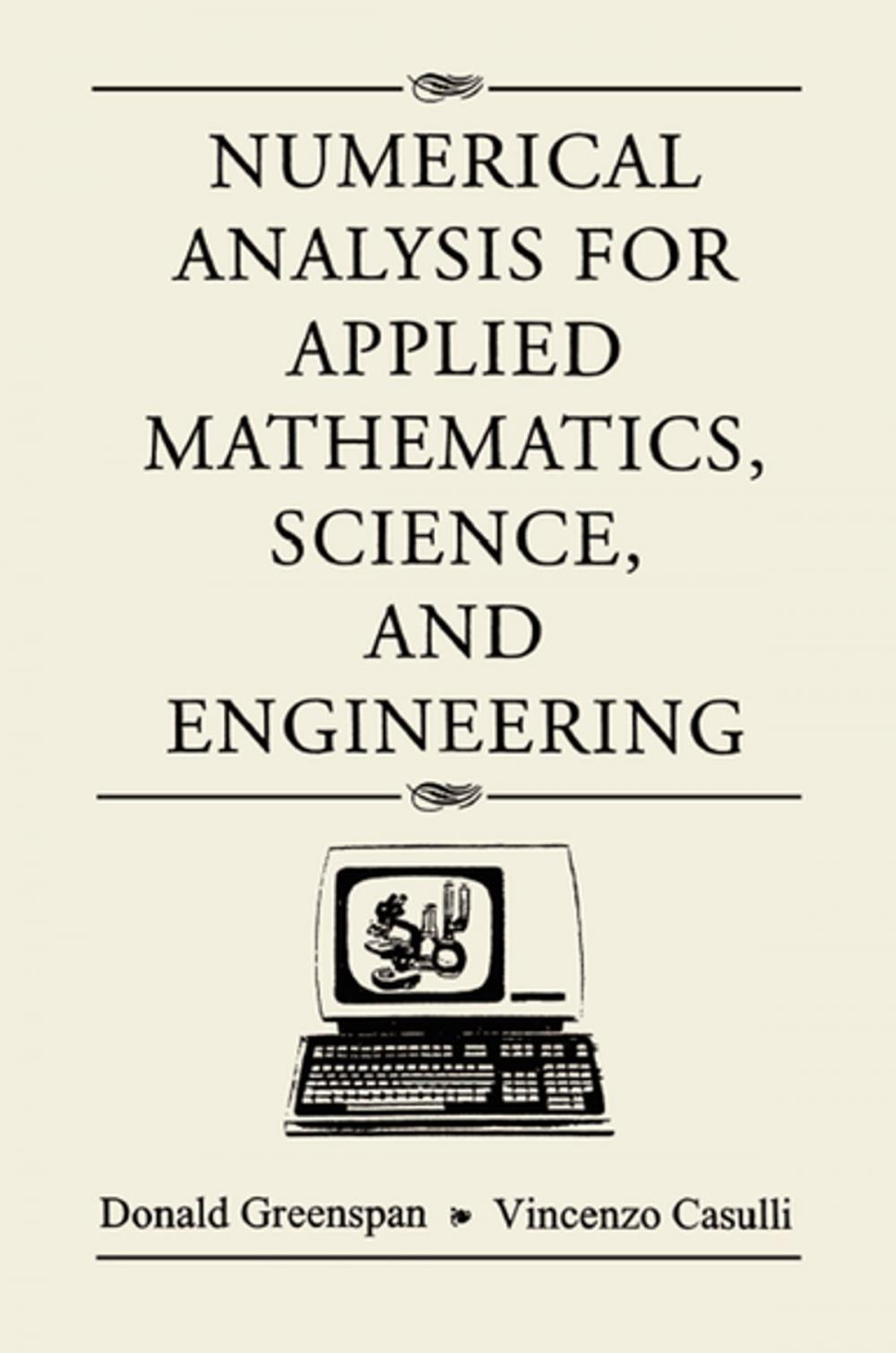 Big bigCover of Numerical Analysis