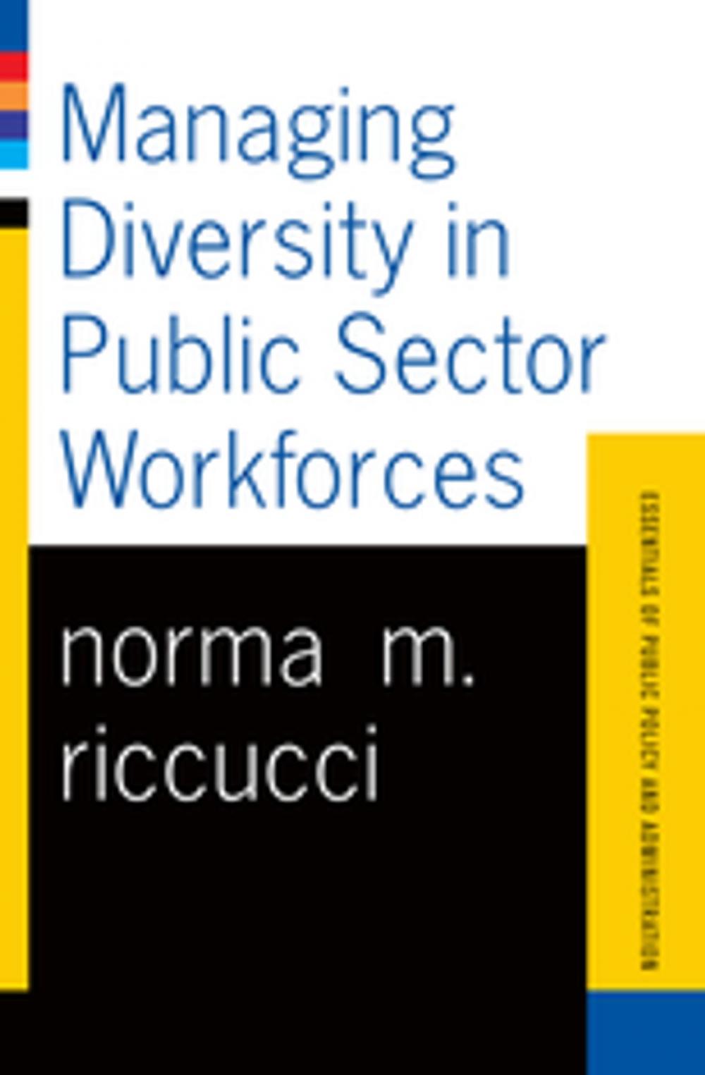 Big bigCover of Managing Diversity In Public Sector Workforces