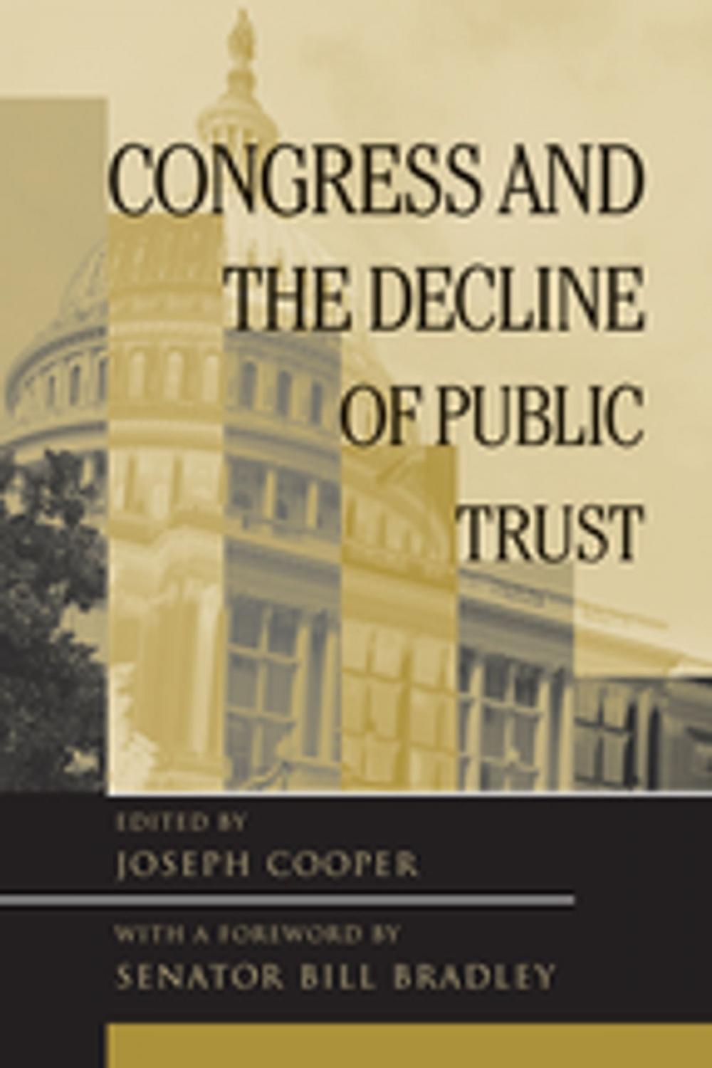 Big bigCover of Congress And The Decline Of Public Trust