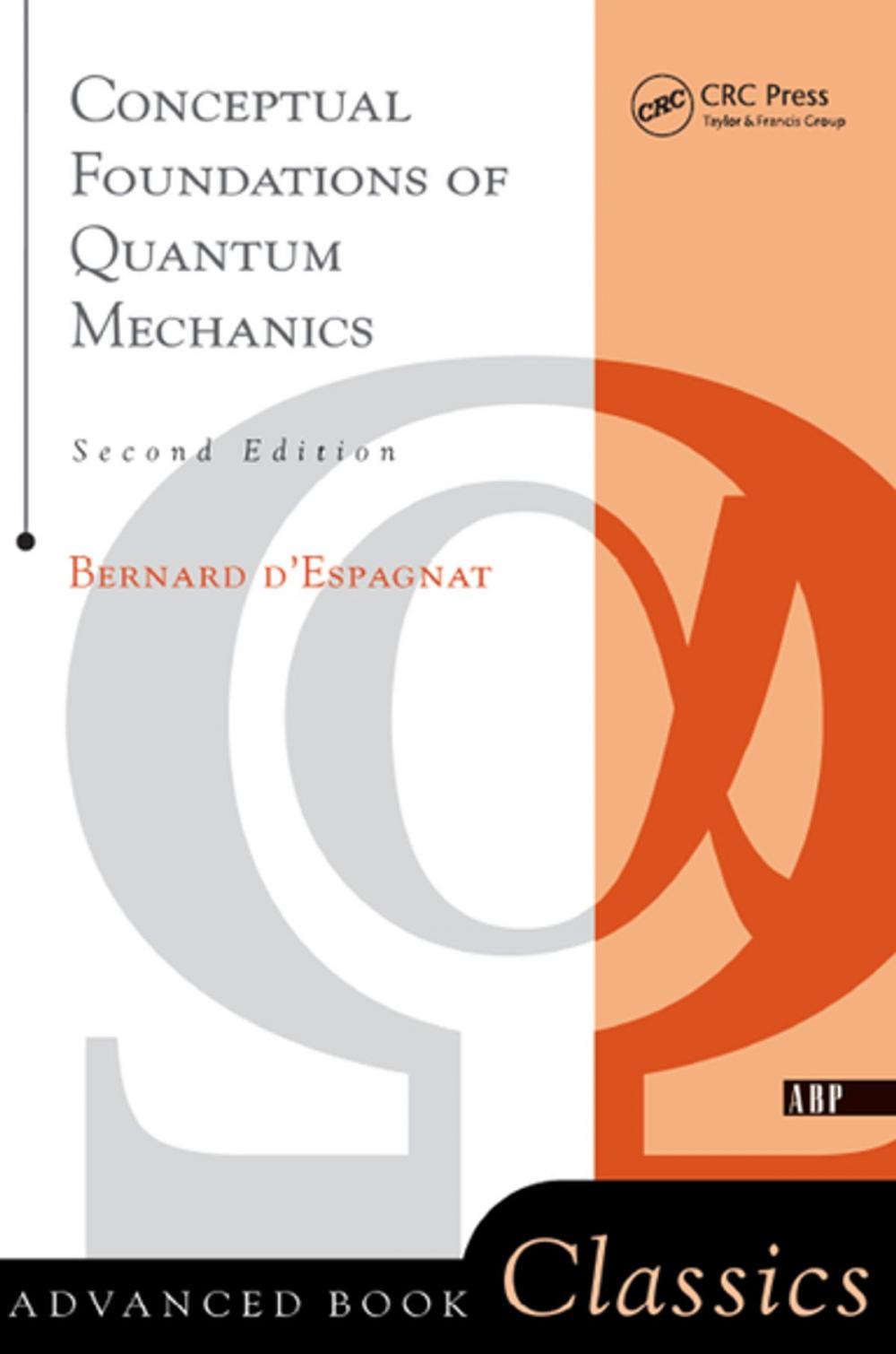 Big bigCover of Conceptual Foundations Of Quantum Mechanics