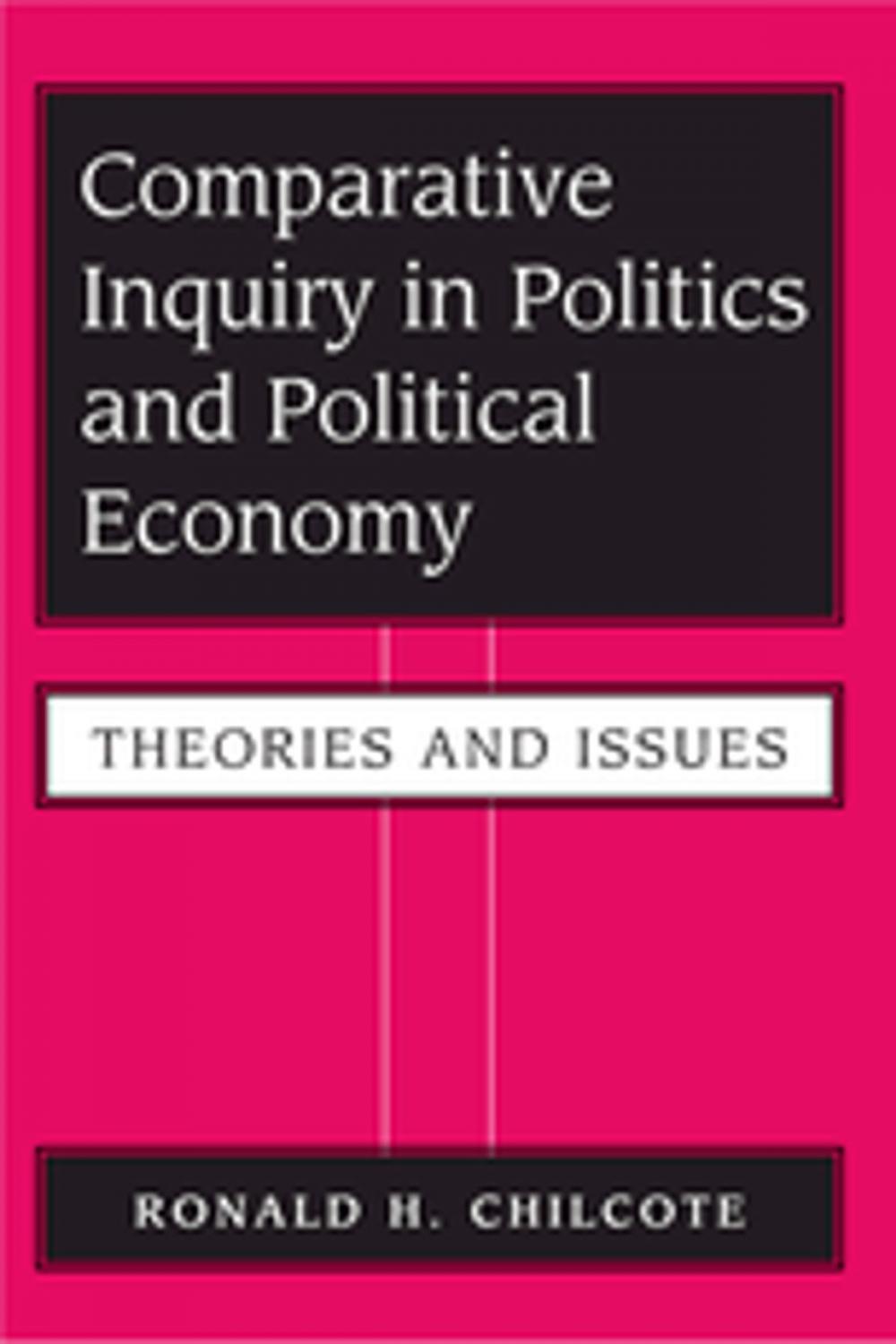 Big bigCover of Comparative Inquiry In Politics And Political Economy