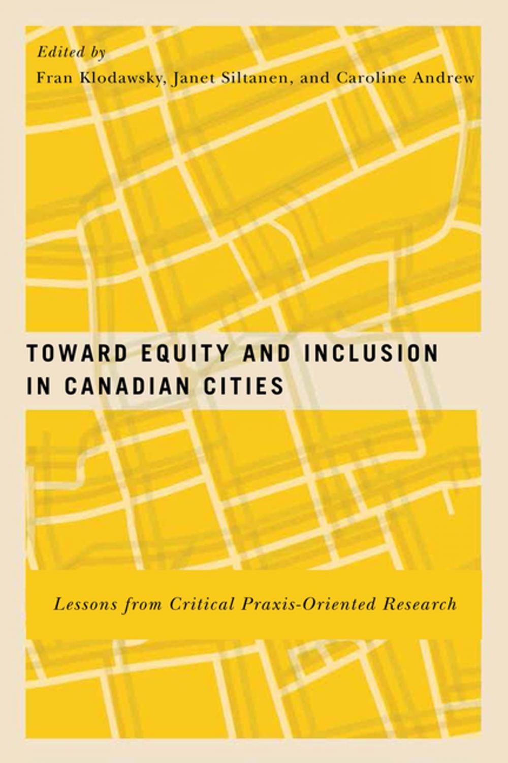 Big bigCover of Toward Equity and Inclusion in Canadian Cities