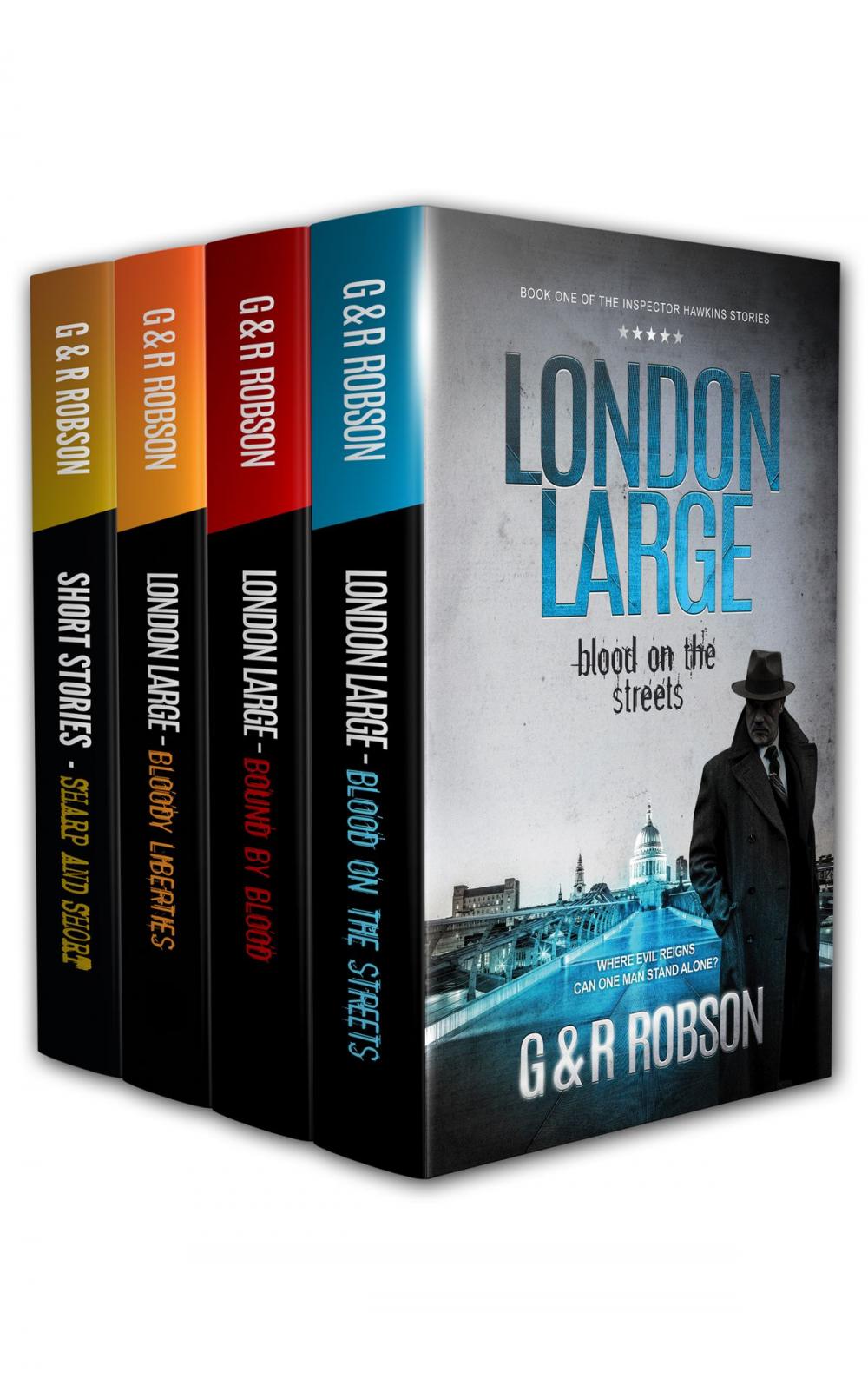 Big bigCover of London Large Crime Thriller Series featuring Inspector Harry Hawkins: