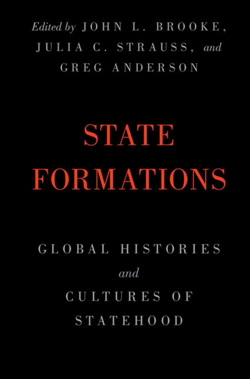 Big bigCover of State Formations