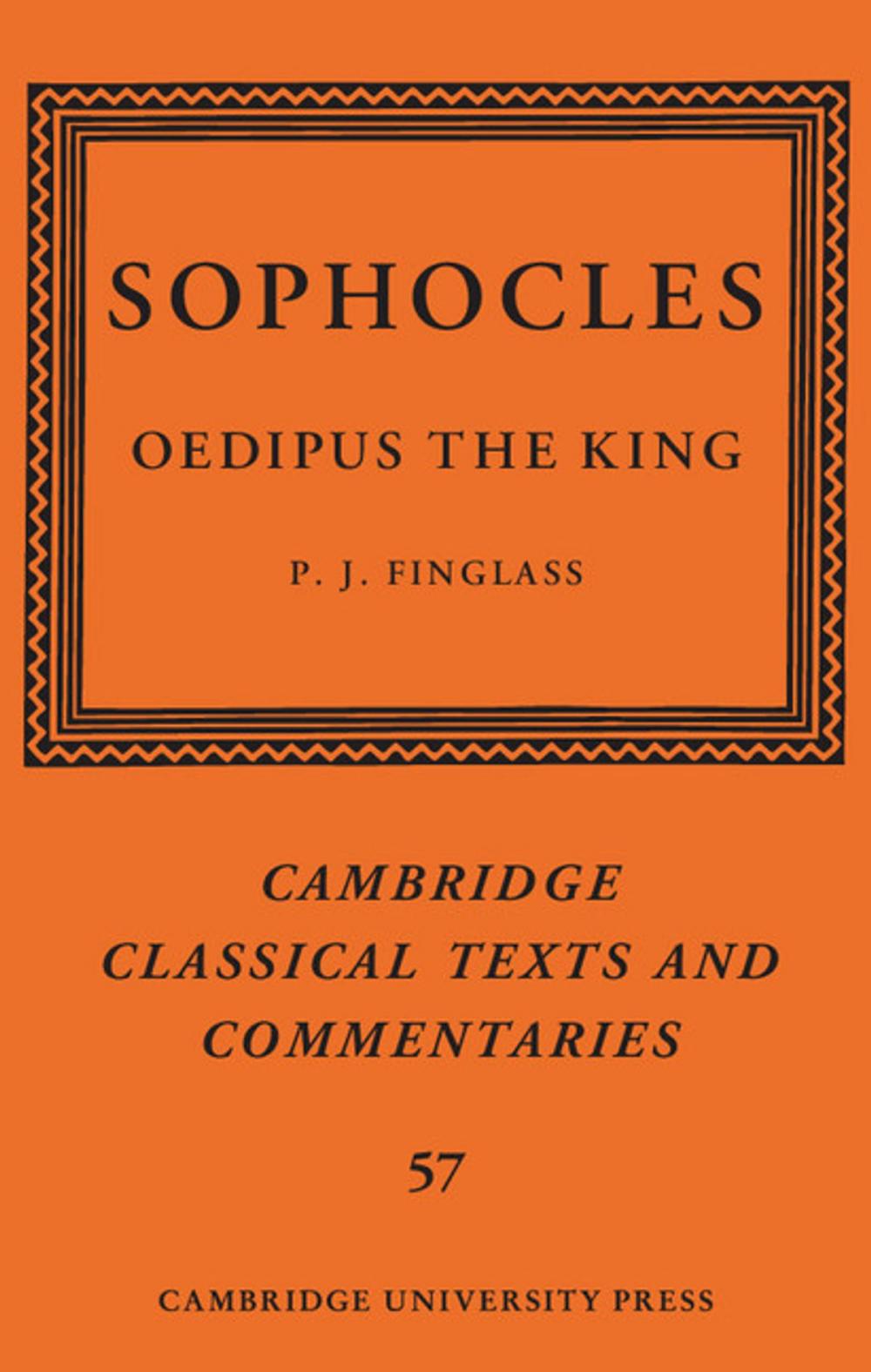 Big bigCover of Sophocles: Oedipus the King