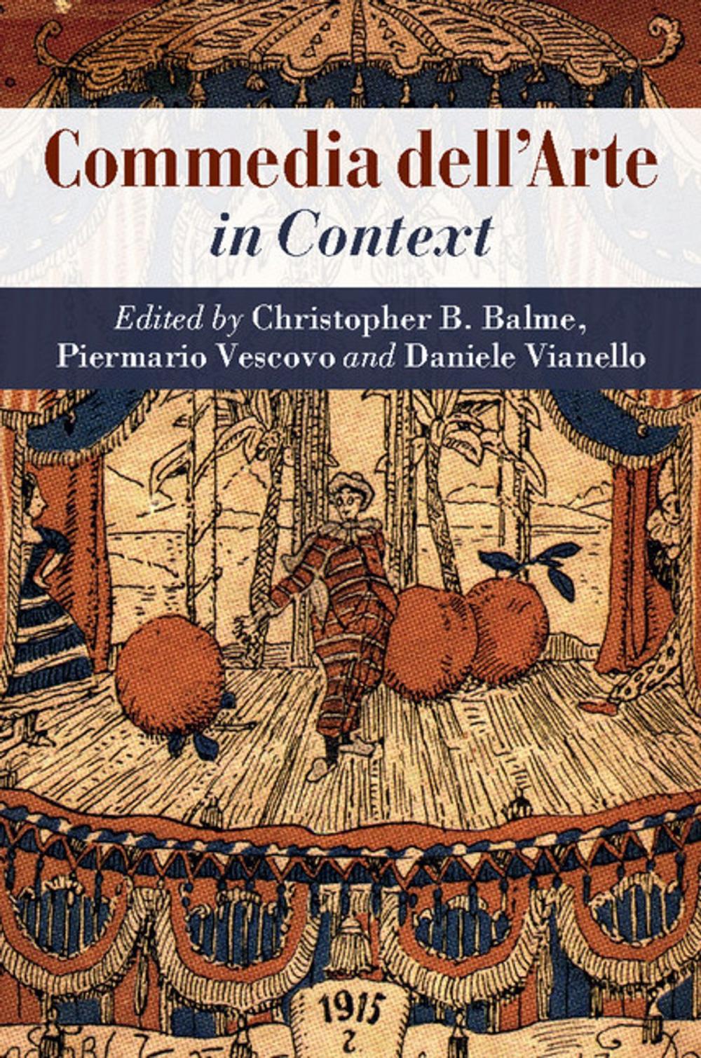 Big bigCover of Commedia dell'Arte in Context