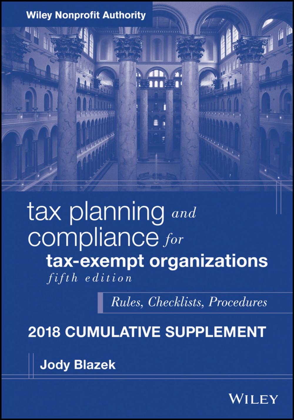 Big bigCover of Tax Planning and Compliance for Tax-Exempt Organizations