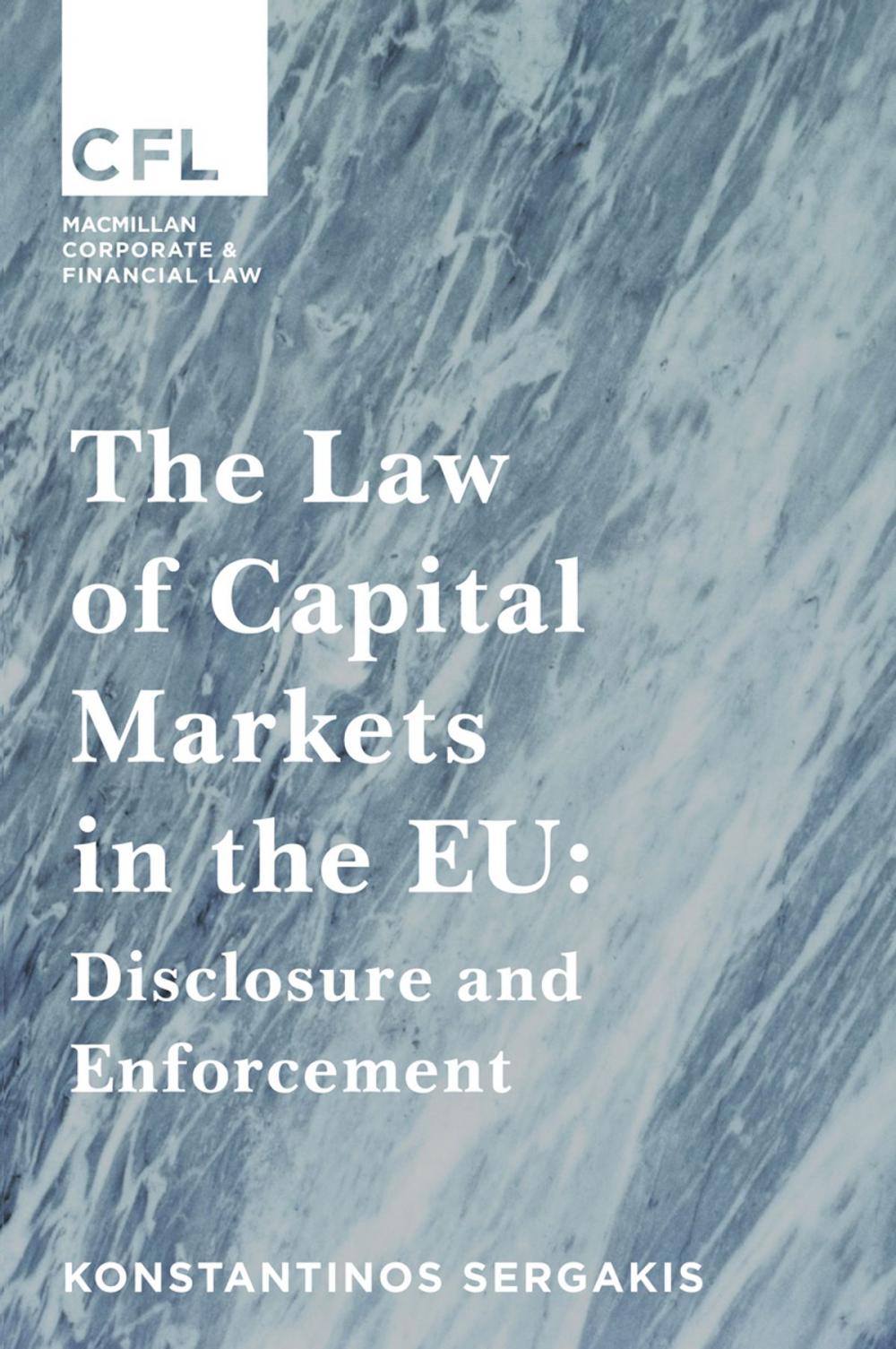 Big bigCover of The Law of Capital Markets in the EU