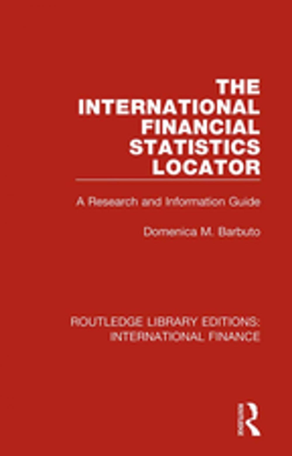 Big bigCover of The International Financial Statistics Locator