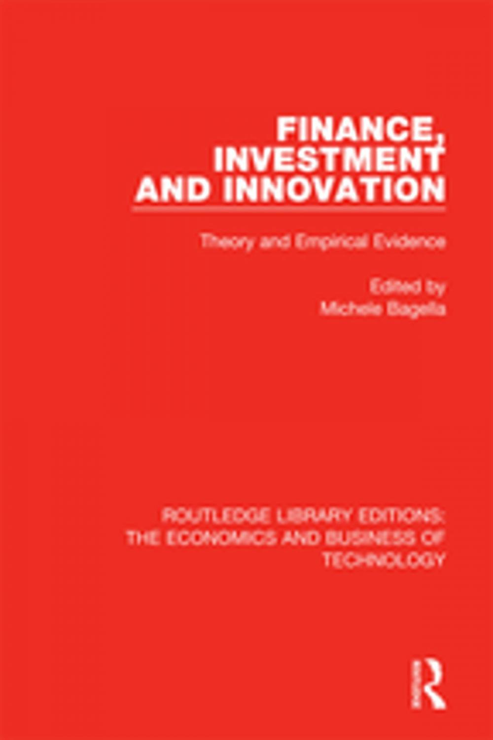 Big bigCover of Finance, Investment and Innovation