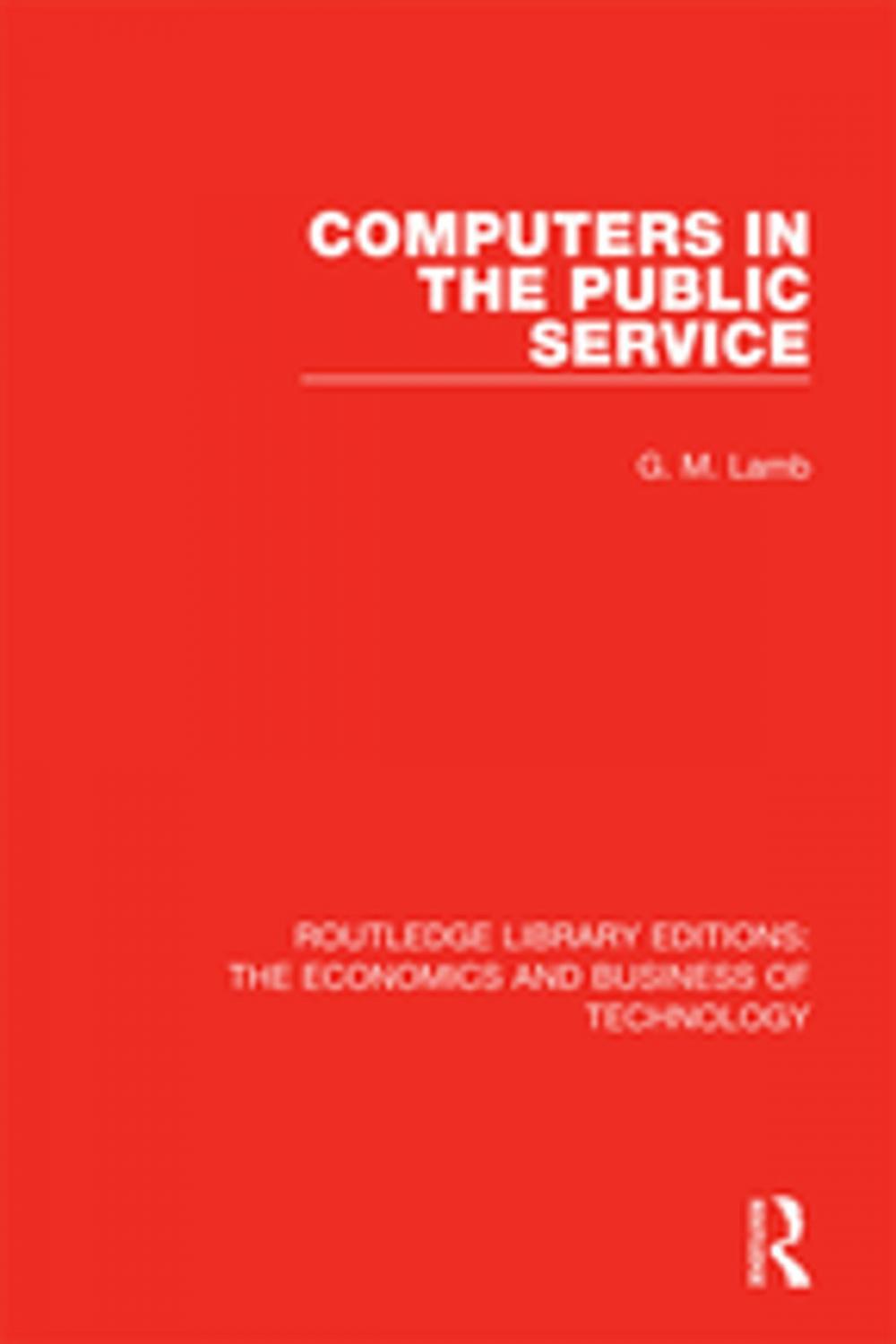 Big bigCover of Computers in the Public Service