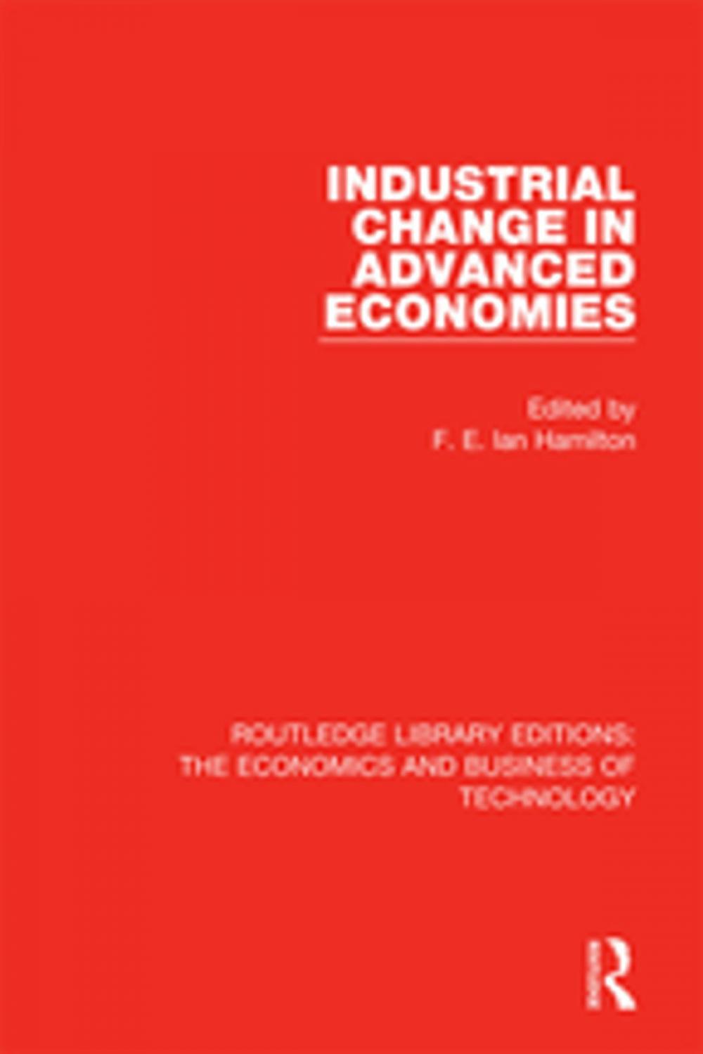 Big bigCover of Industrial Change in Advanced Economies