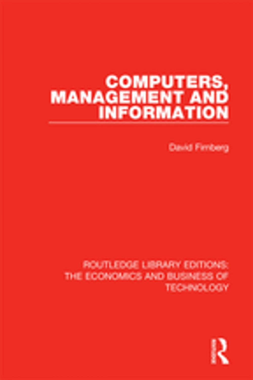 Big bigCover of Computers, Management and Information