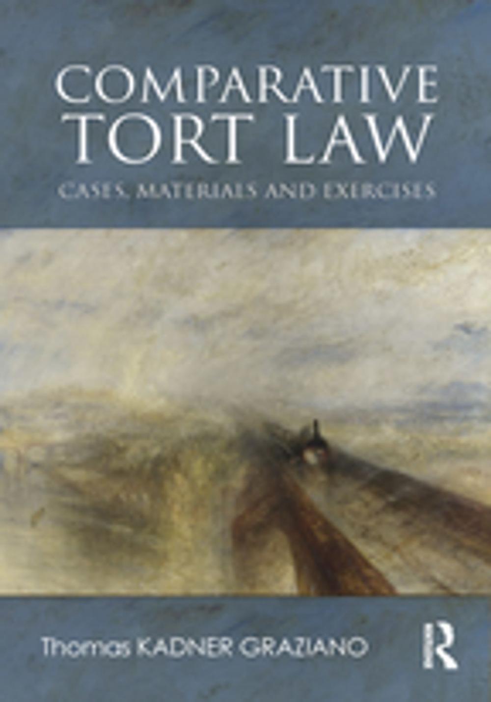 Big bigCover of Comparative Tort Law