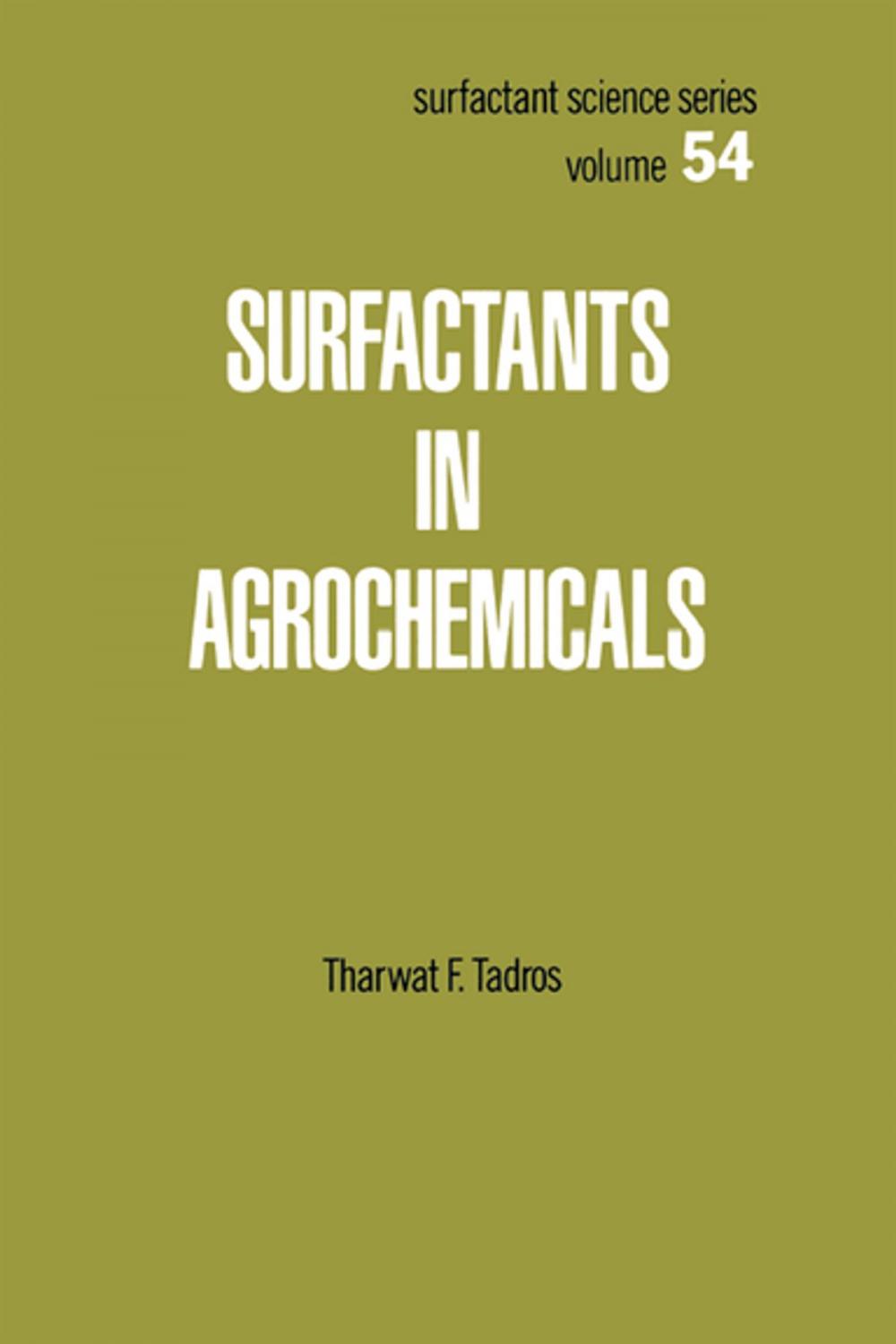 Big bigCover of Surfactants in Agrochemicals