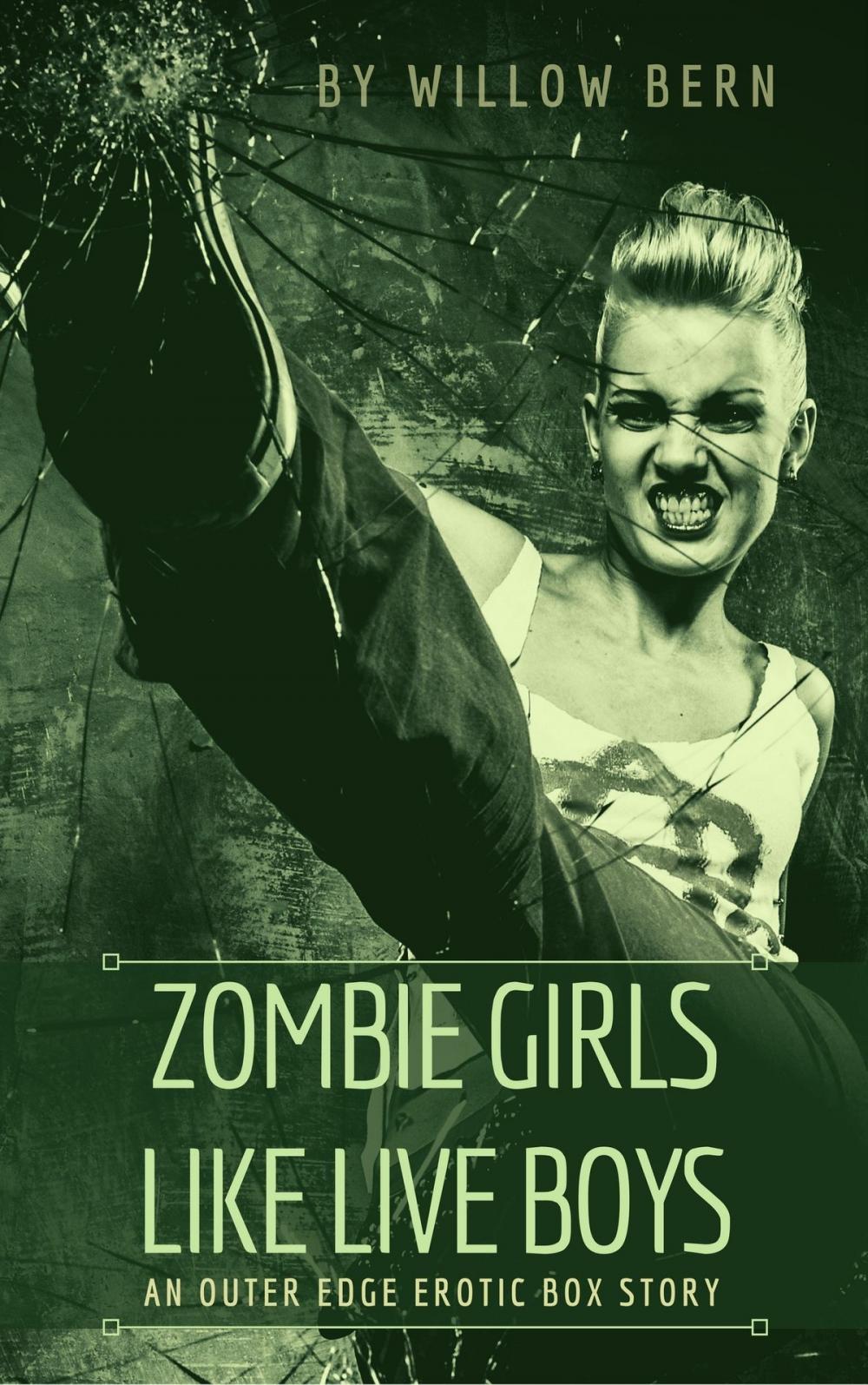 Big bigCover of Zombie Girls Like Live Boys: An Outer Edge Erotic Box Story