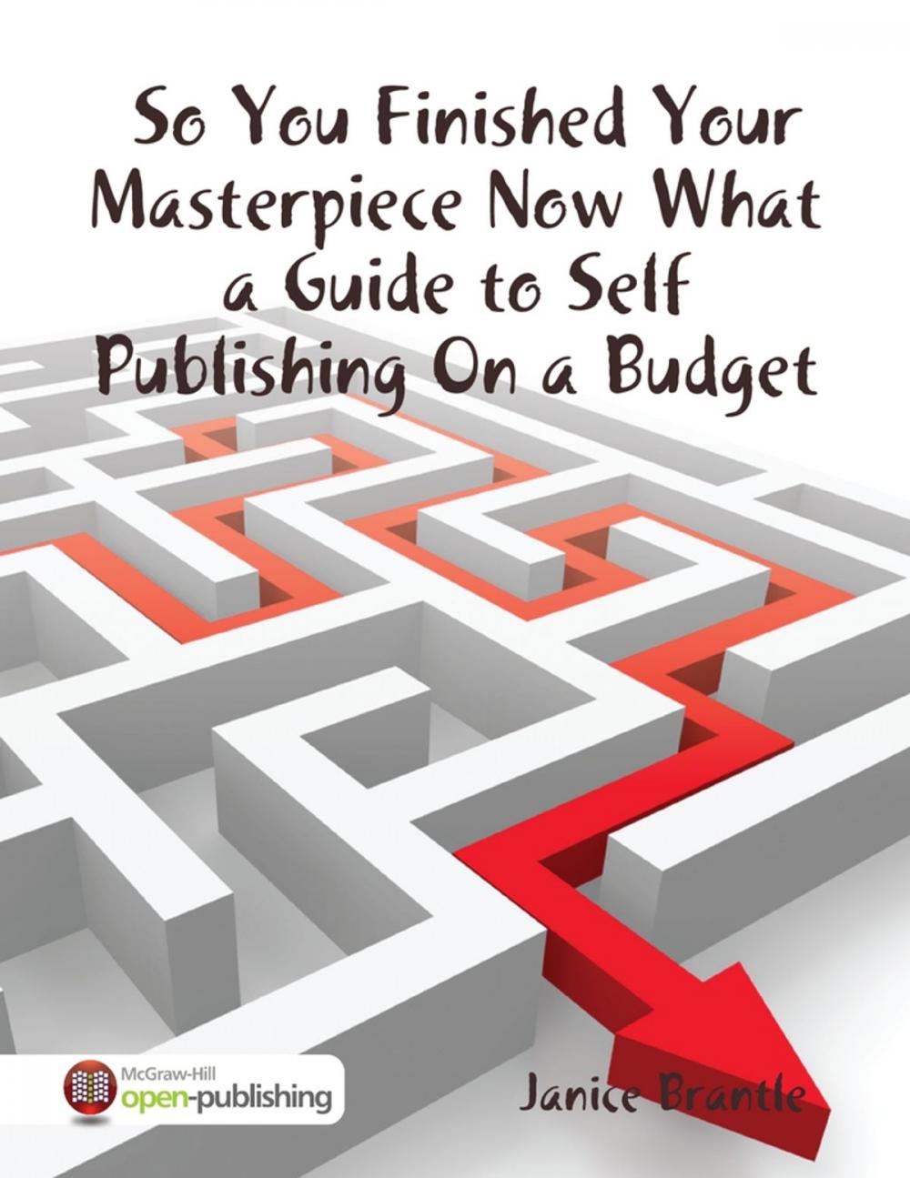 Big bigCover of So You Finished Your Masterpiece Now What : A Guide to Self Publishing On a Budget