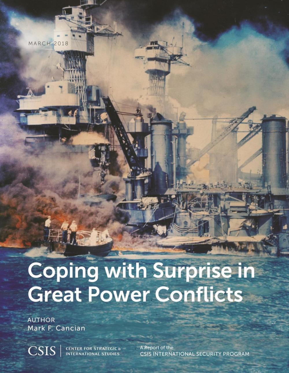 Big bigCover of Coping with Surprise in Great Power Conflicts