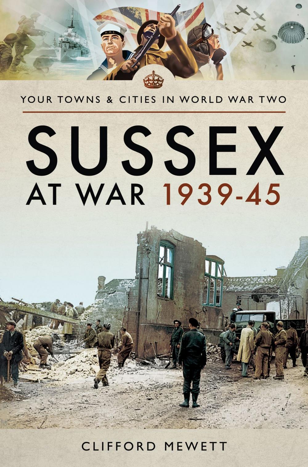 Big bigCover of Sussex at War 1939–45