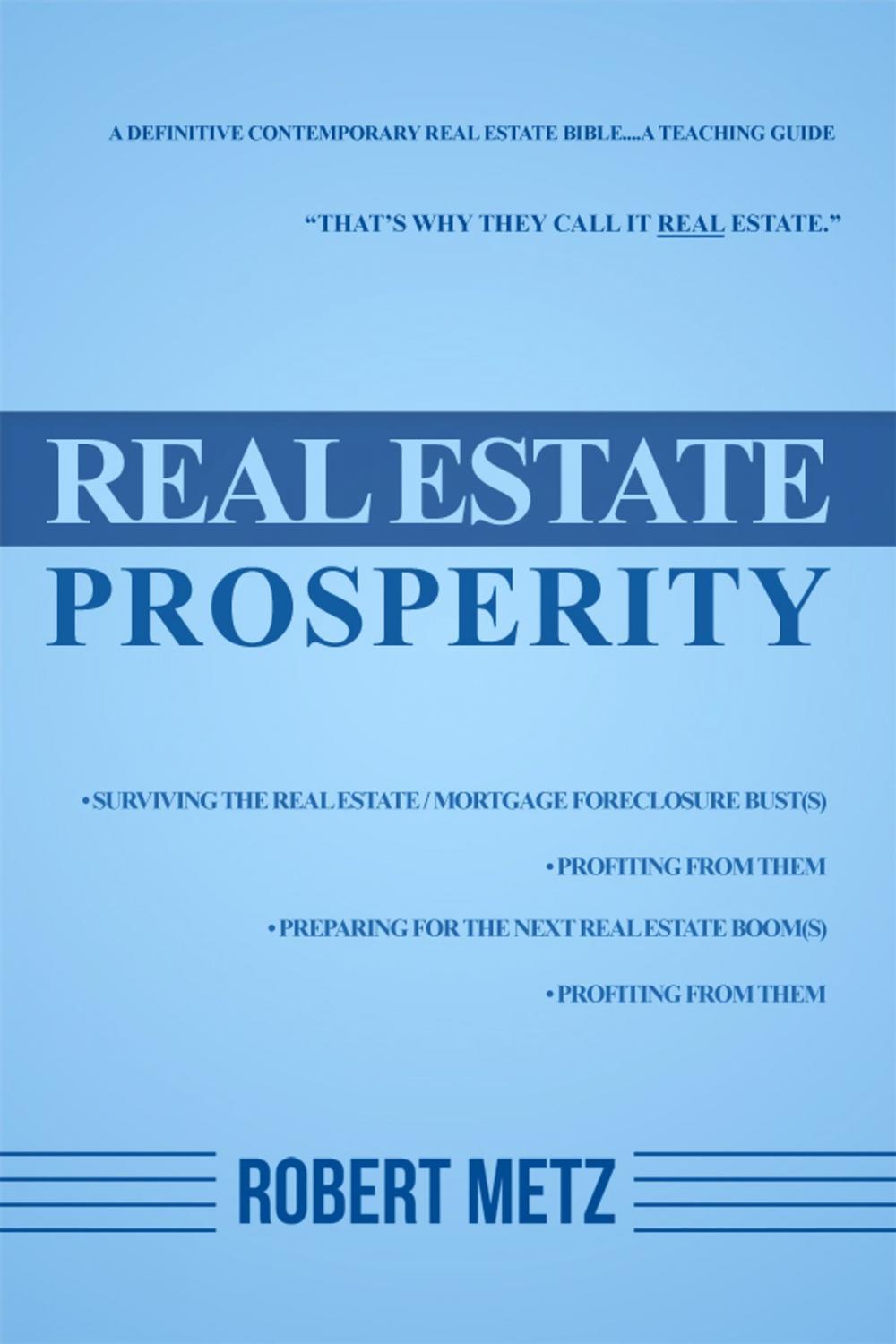 Big bigCover of Real Estate Prosperity