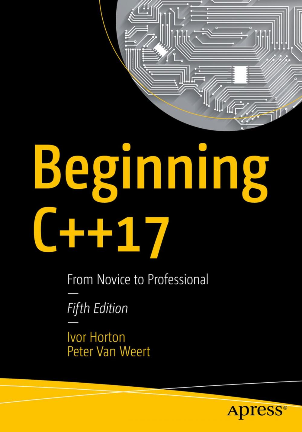 Big bigCover of Beginning C++17