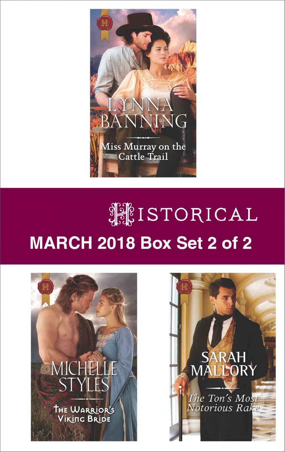 Big bigCover of Harlequin Historical March 2018 - Box Set 2 of 2