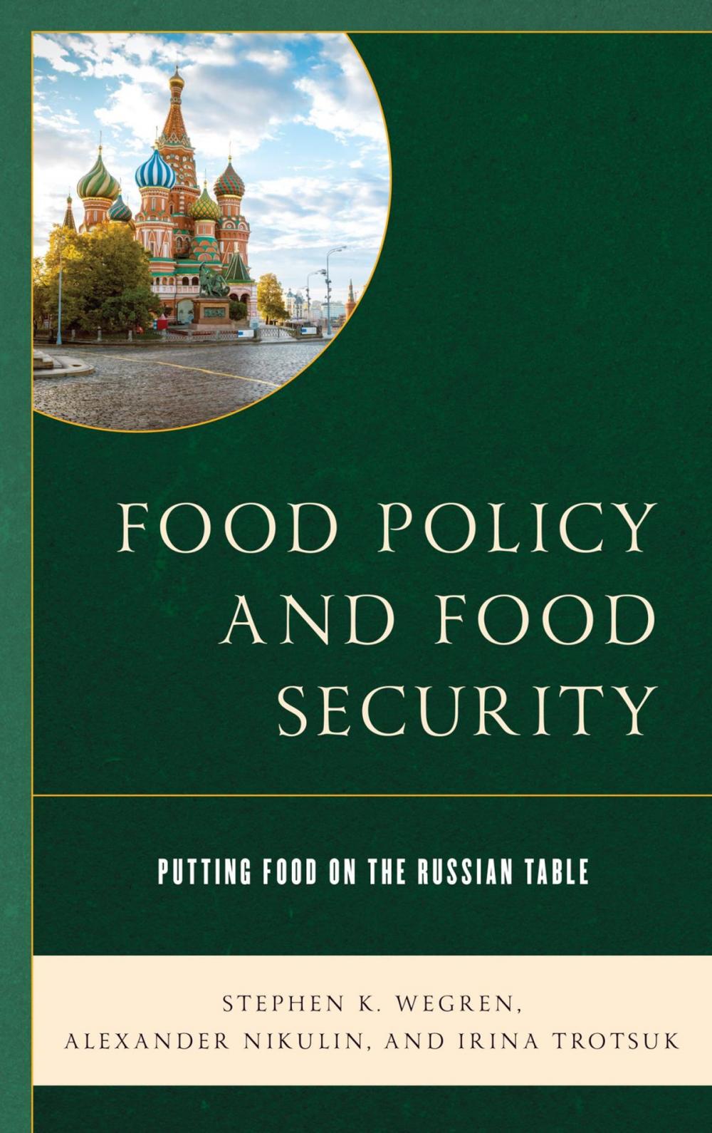 Big bigCover of Food Policy and Food Security