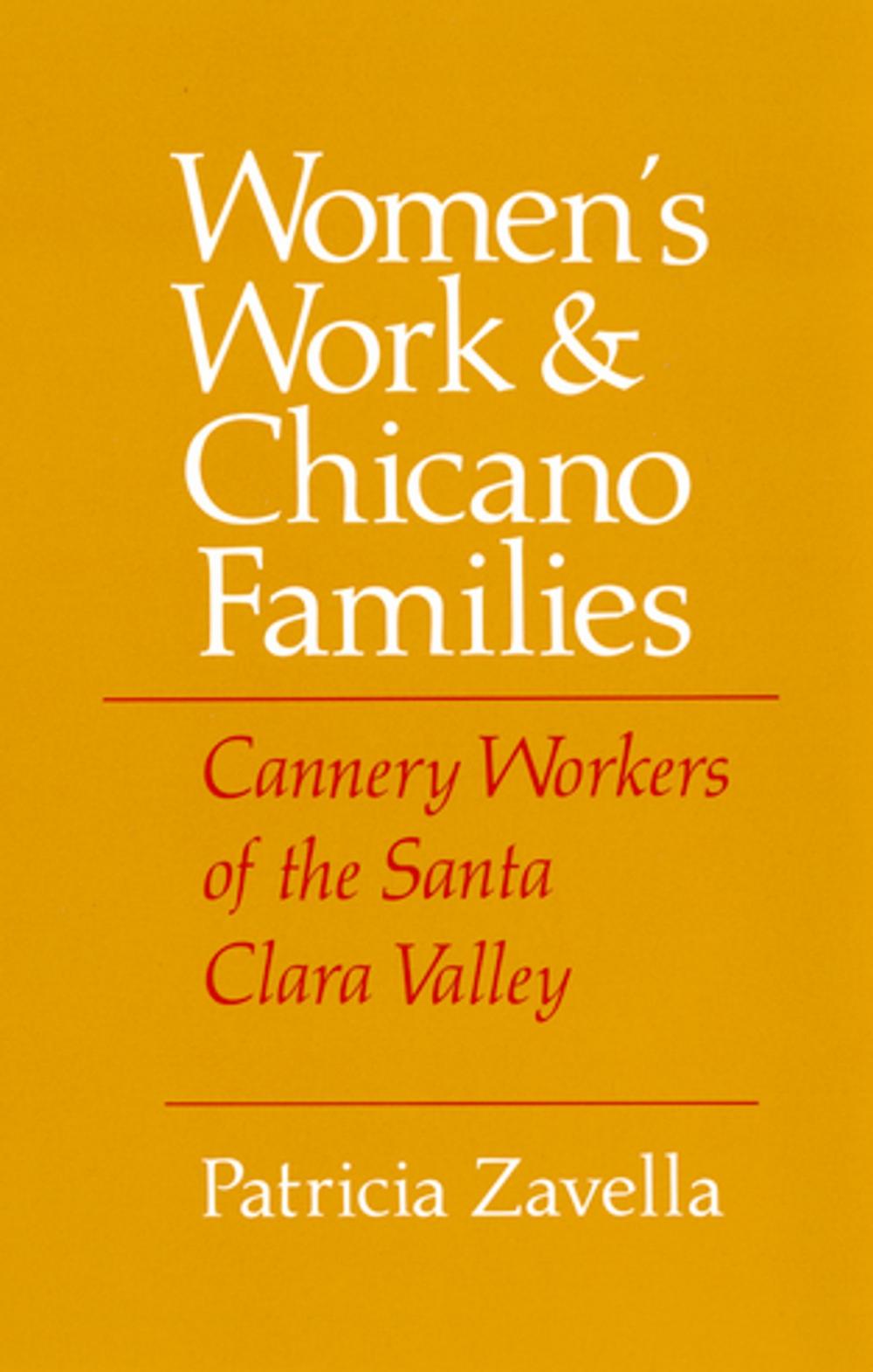 Big bigCover of Women's Work and Chicano Families