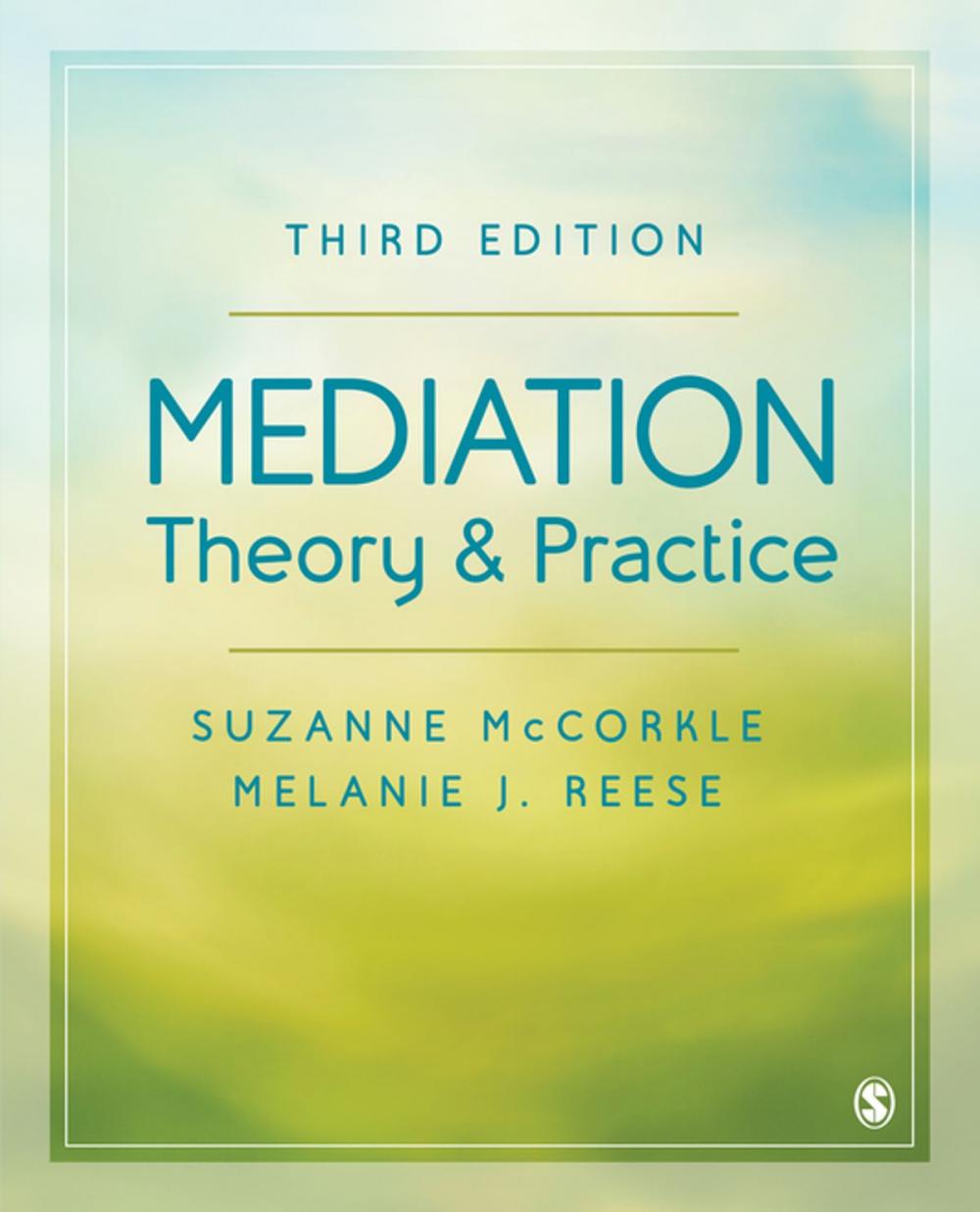 Big bigCover of Mediation Theory and Practice