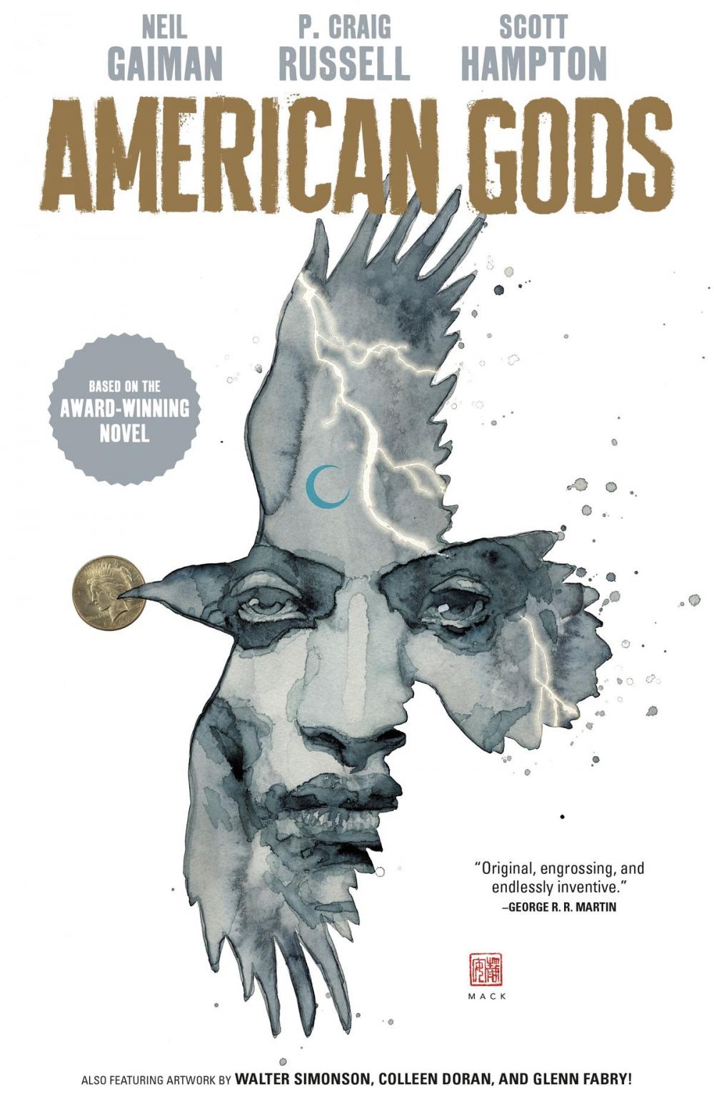 Big bigCover of American Gods Volume 1: Shadows (Graphic Novel)