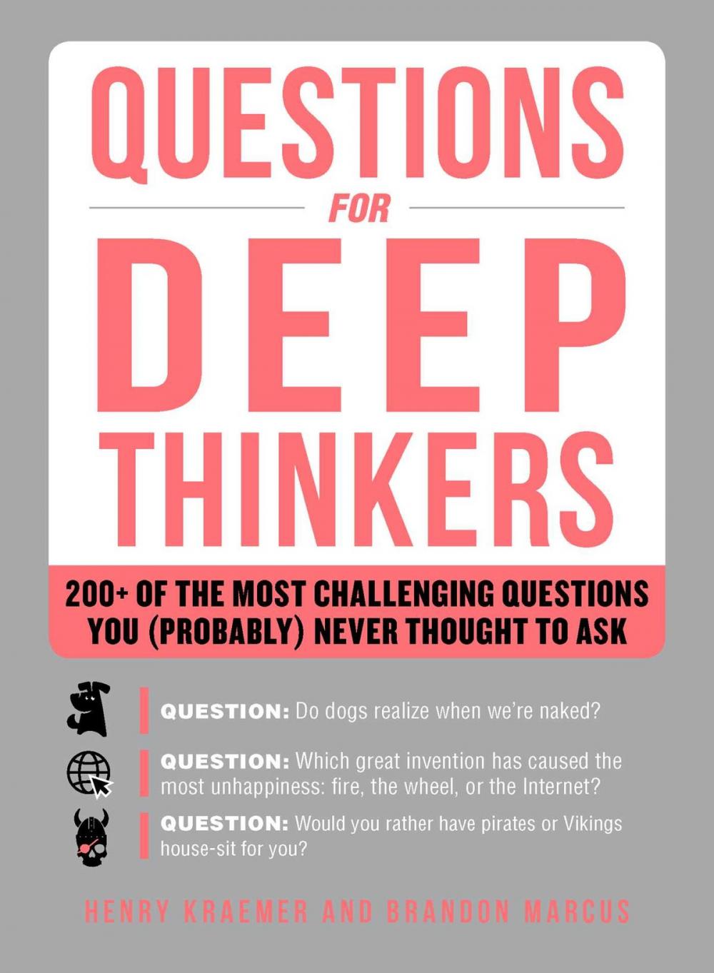 Big bigCover of Questions for Deep Thinkers