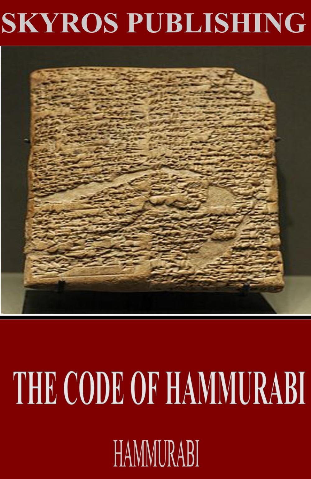 Big bigCover of The Code of Hammurabi