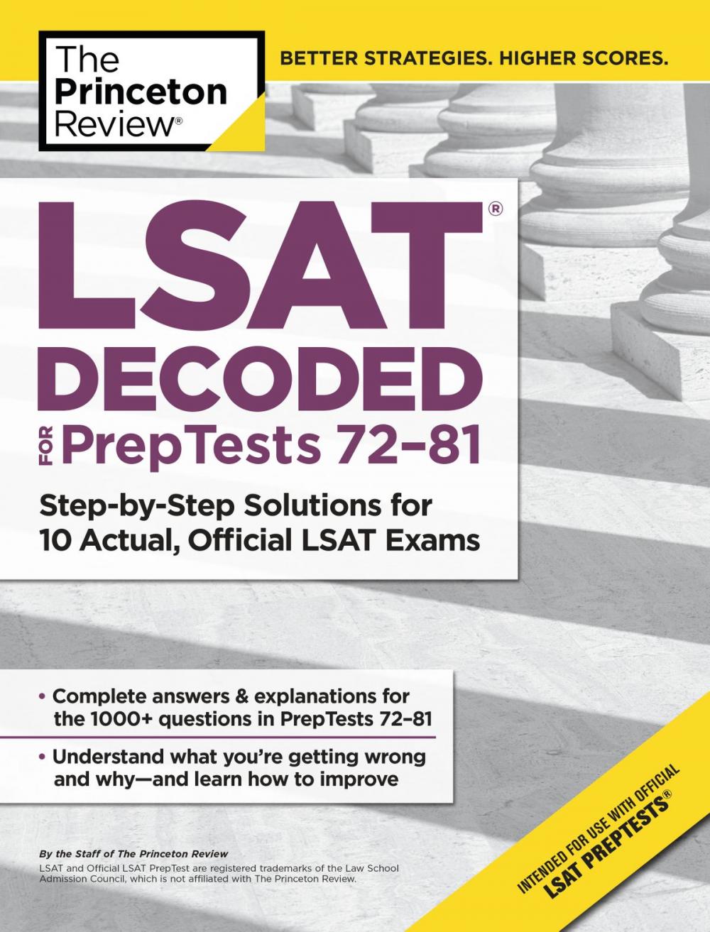 Big bigCover of LSAT Decoded (PrepTests 72-81)