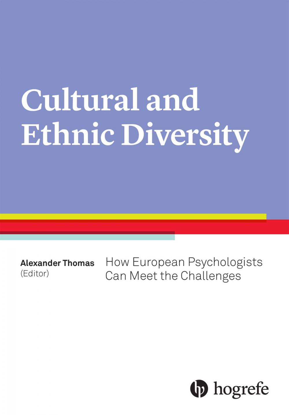 Big bigCover of Cultural and Ethnic Diversity