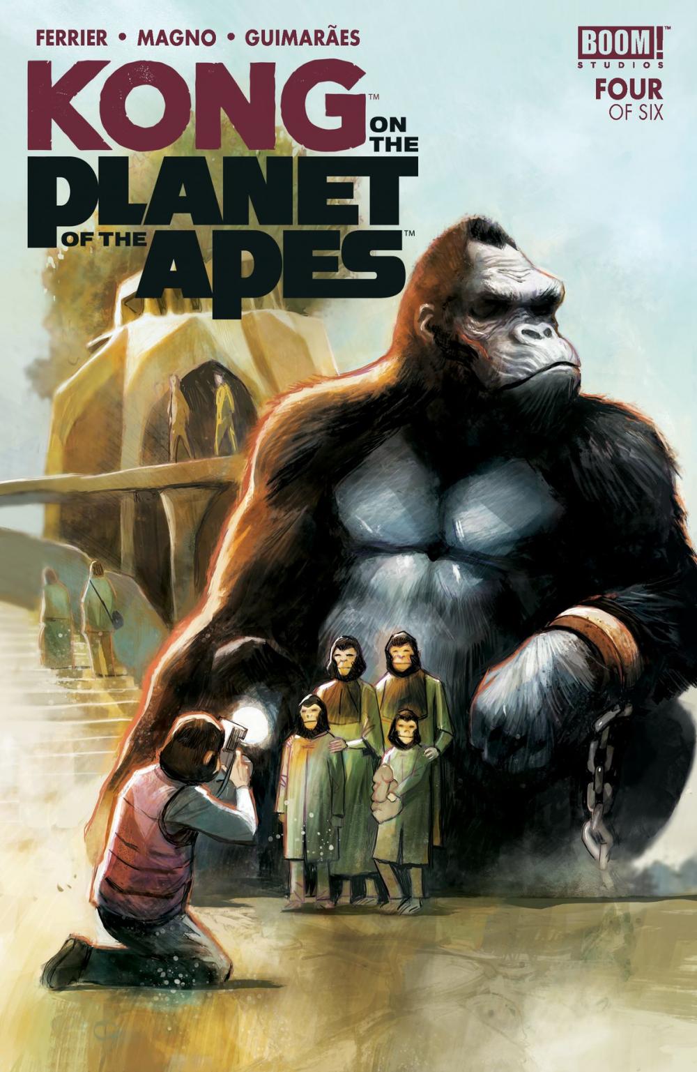 Big bigCover of Kong on the Planet of the Apes #4