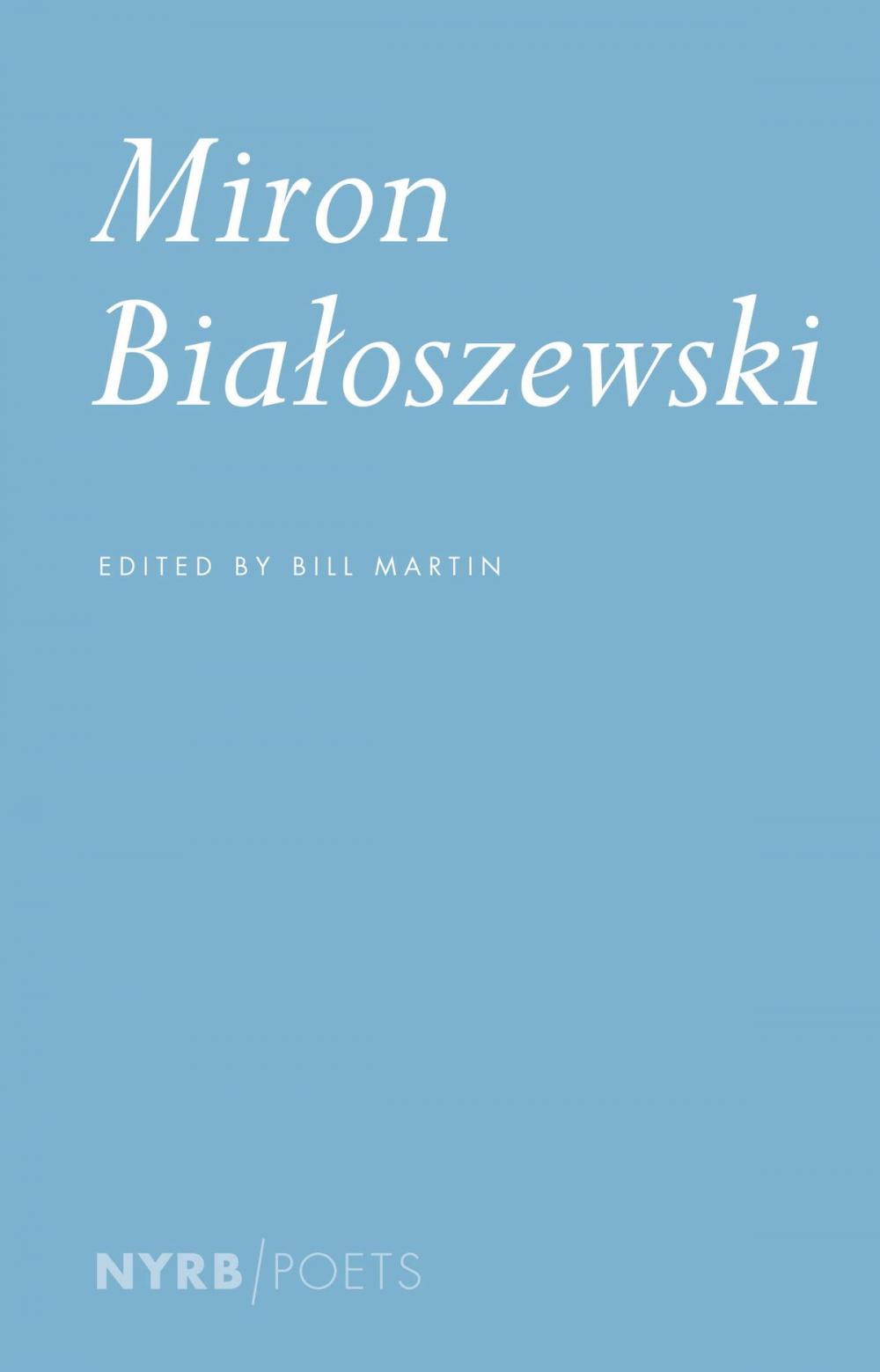 Big bigCover of Miron Bialoszewski