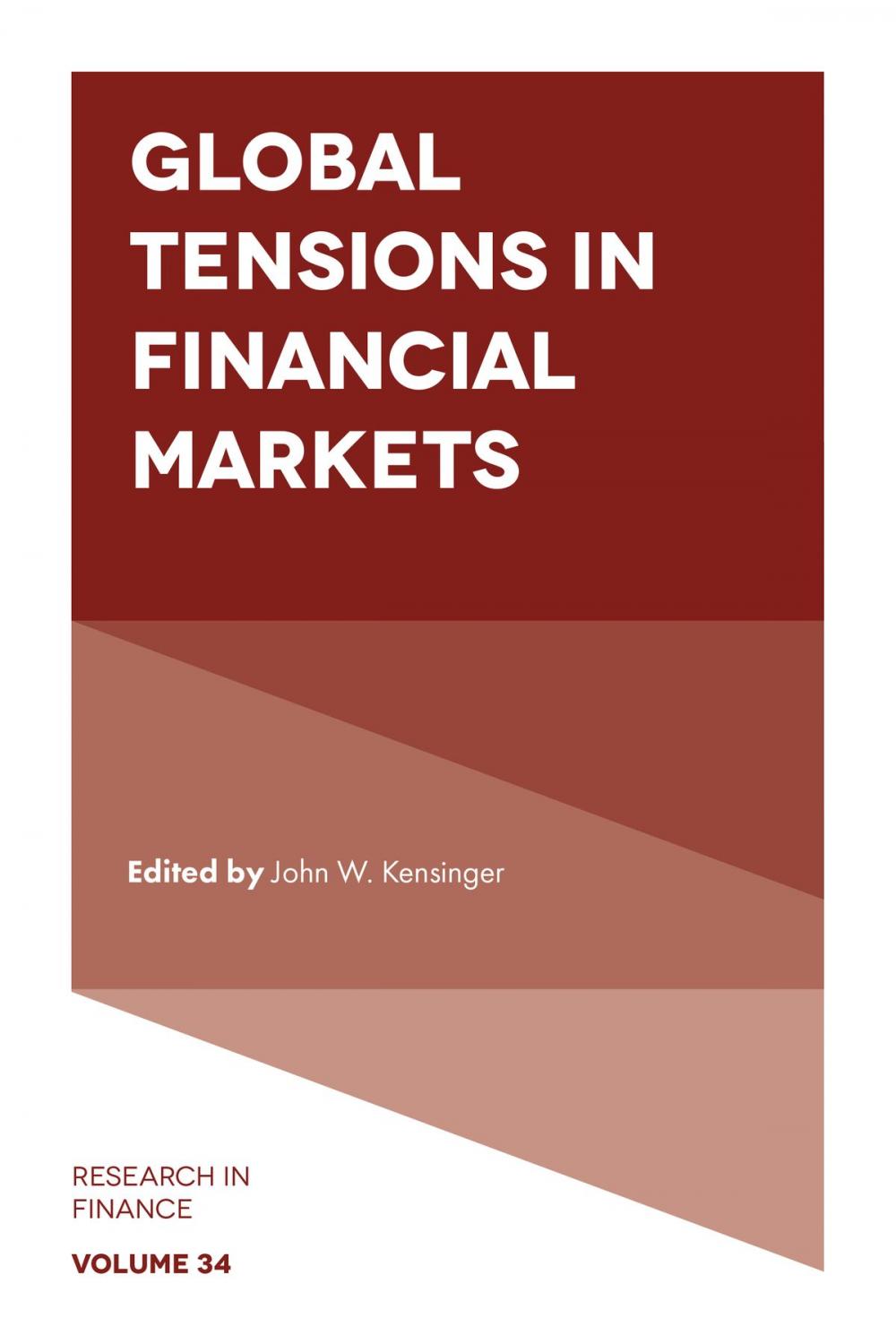 Big bigCover of Global Tensions in Financial Markets