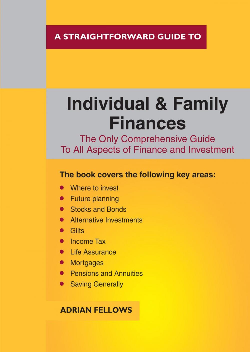 Big bigCover of A Straightforward Guide To Individual And Family Finances