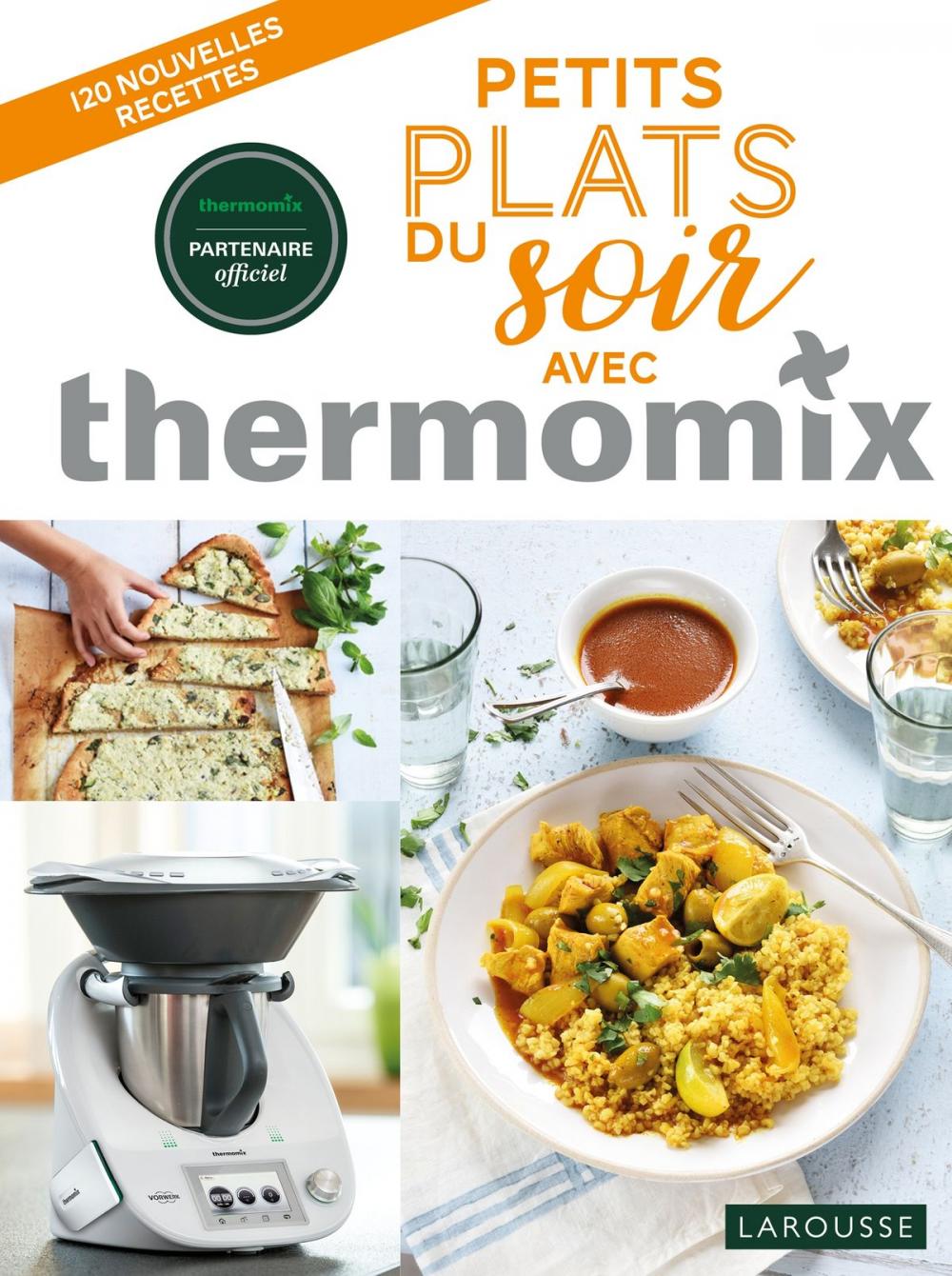 Big bigCover of Petits plats du soir avec thermomix