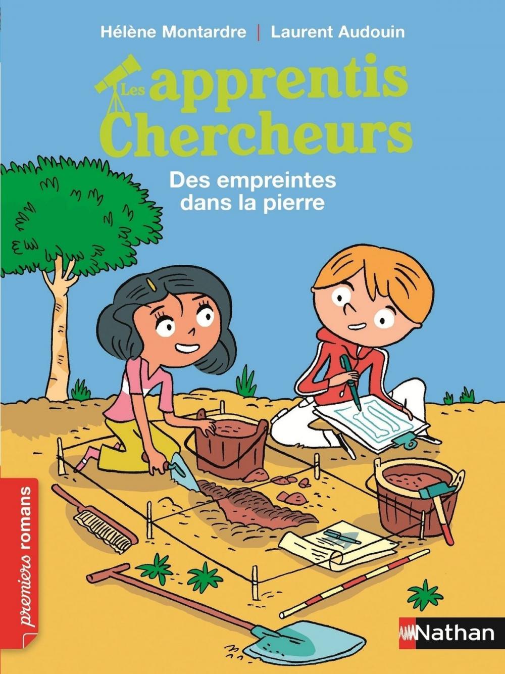 Big bigCover of Les apprentis chercheurs, des empreintes dans la pierre - Roman Passion - De 7 à 11 ans