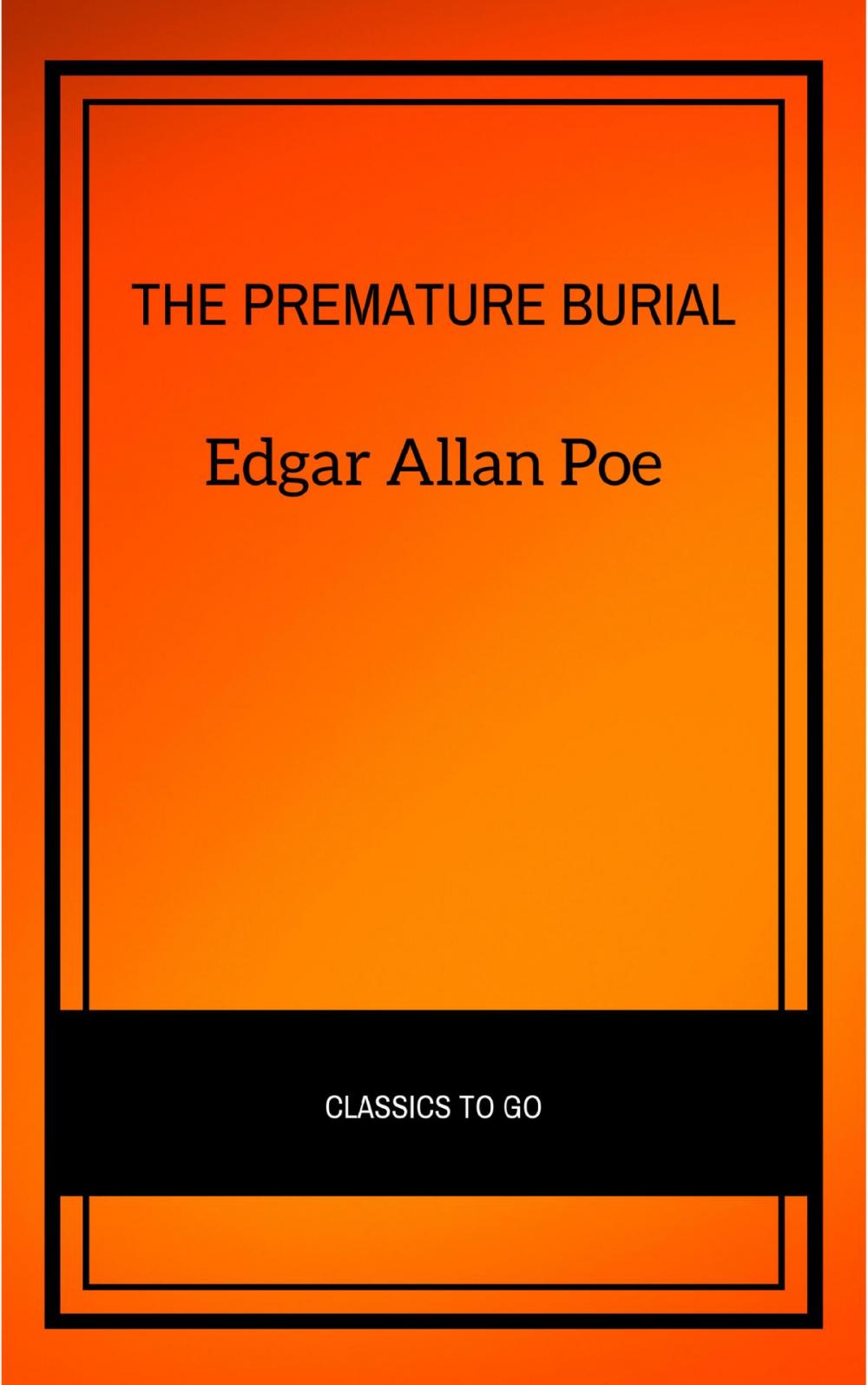 Big bigCover of The Premature Burial