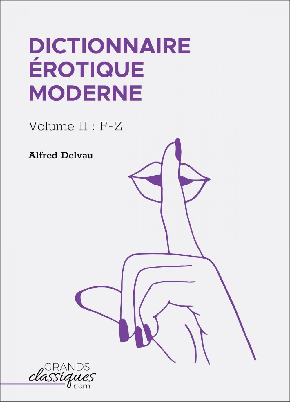 Big bigCover of Dictionnaire érotique moderne