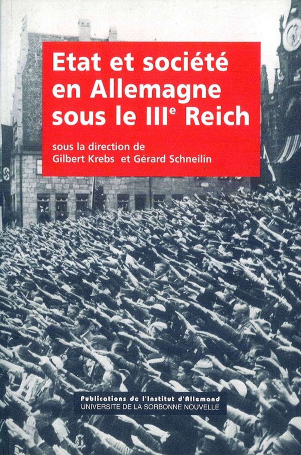 Big bigCover of État et société sous le IIIe Reich